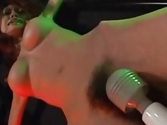 Petite asiàtic adolescent lligat i toyed