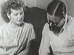 Pelut noi penetrant del seu nou amic (1950 vintage)